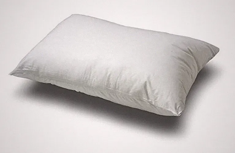 Continental Bedding Goose Feather and Goose Down Pillow 10/90, Queen, Pack of 1