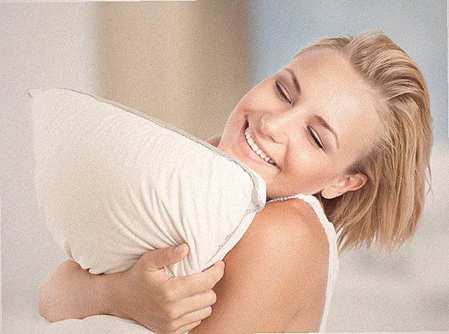Down and Feather Blend Pillow - 50% White Goose Down & 50% Feather,Standard Size