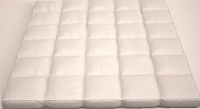 Down Mattress Topper - Full 4-Inch Duck and Goose Feather Bed with Cotton Mat...