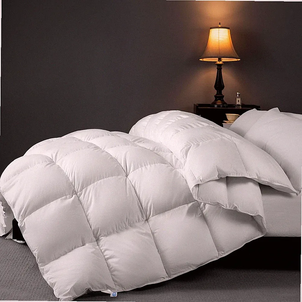 Hungarian White Goose down Comforter King Size, 850 Fill Power All Season Duvet