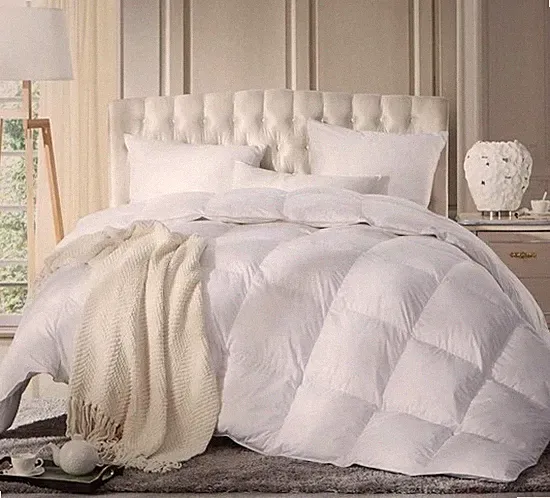 Luxurious Siberian Goose Down Comforter Full size 750+ Fill 60-70oz Egypti