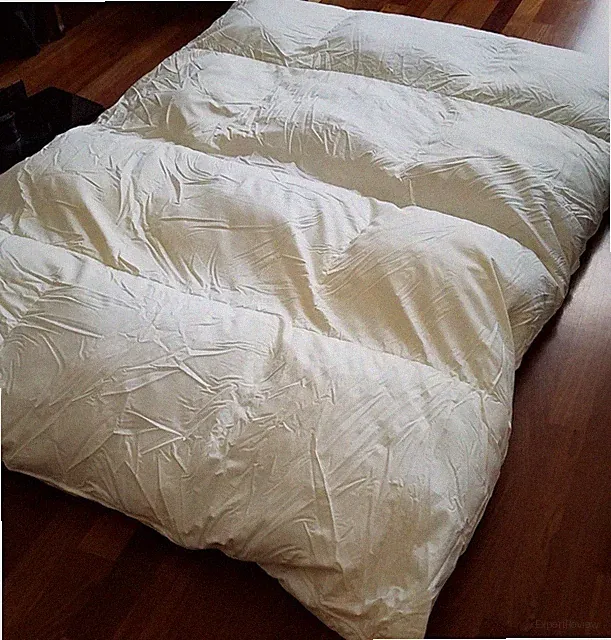 Premium 800 Fill, 100% Goose Down Featherbed /Mattress Topper; possibly as Duvet